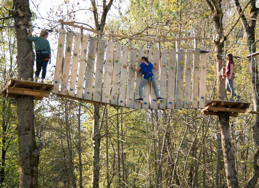 Accrobranche chez Passy Accro'Lac_Passy