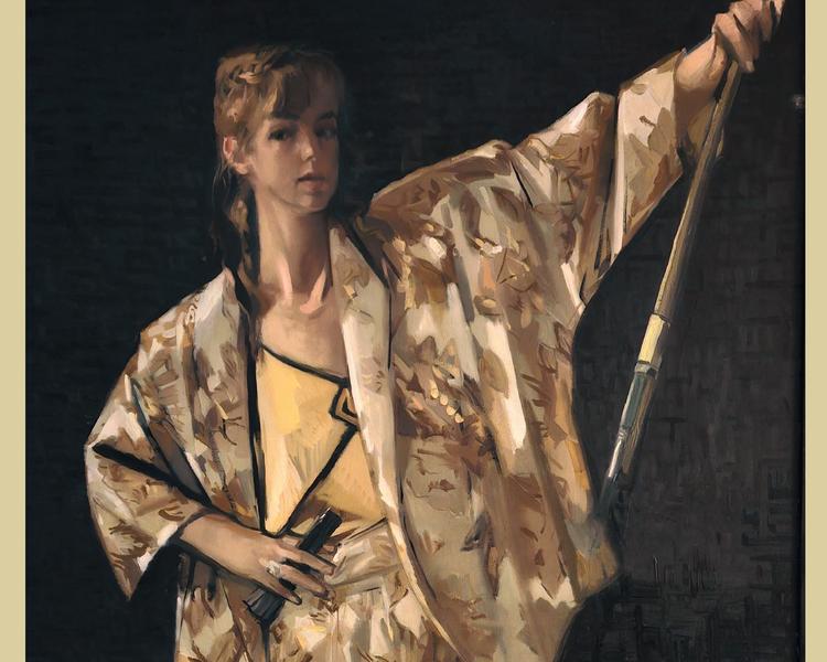 Tombée en peinture… Nathalie Gobin (1964-1992), une histoire de l’École d’Étampes_Étampes