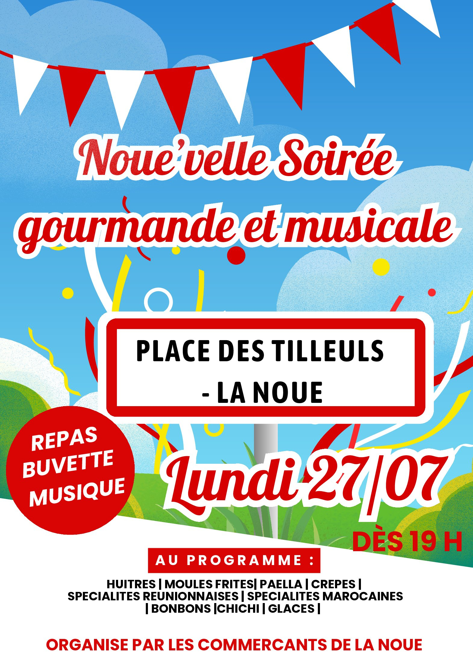 Noue'velle soirée gourmande et musicale