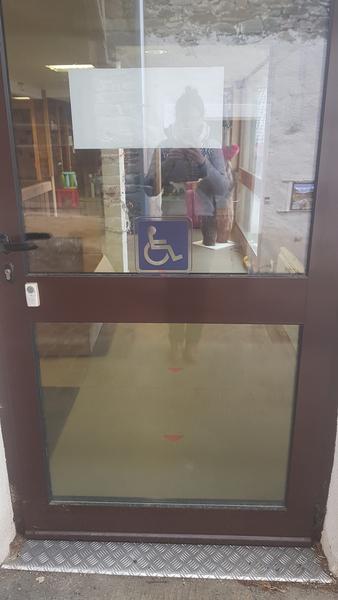 Accès handicapé à l'Office de Tourisme