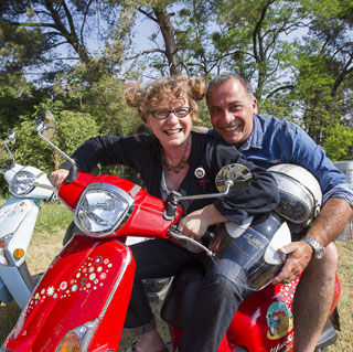 scoot nomad balade touristique en scoter en famille