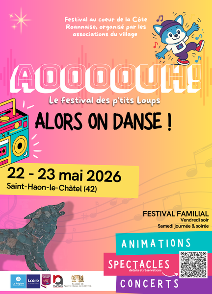 Festival des p'tits Loups  : Alors on danse !_Saint-Haon-le-Châtel