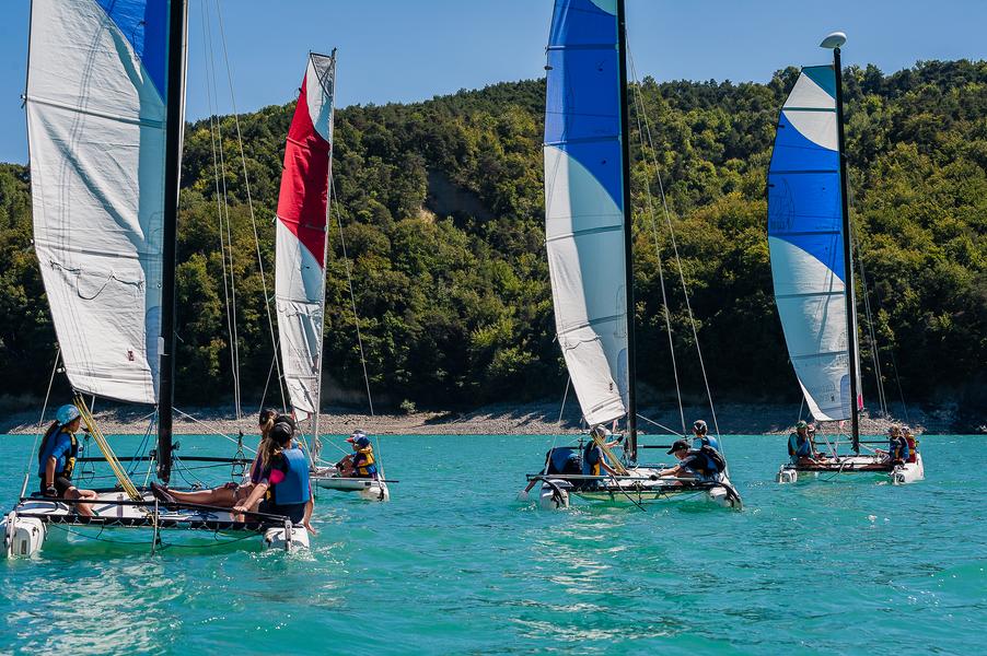 Base Nautique de Savel Monteynard Catamaran