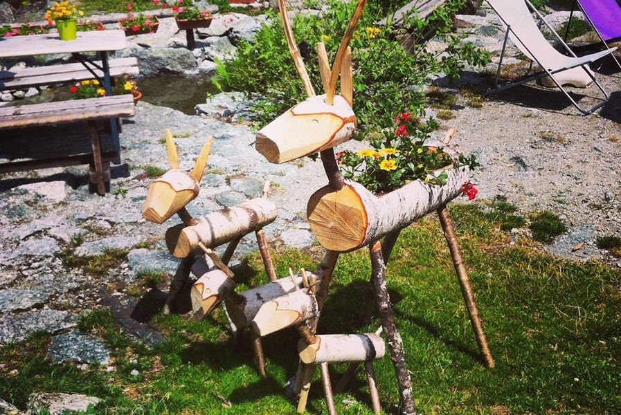 bac à fleurs aux mottets