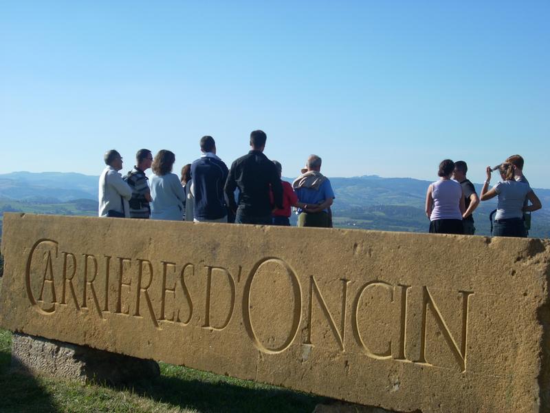 Visite des Carrières de Glay