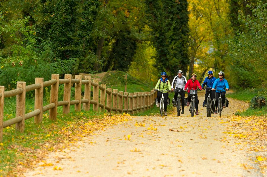 Viarhôna entre amis à Tournon-sur-Rhône