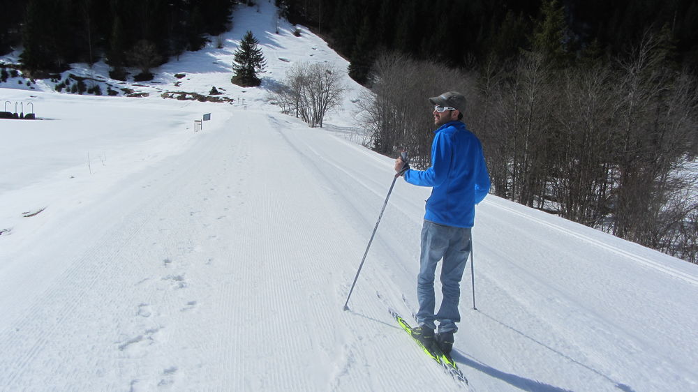 Ski en famille au Lac des Plagnes - Abondance