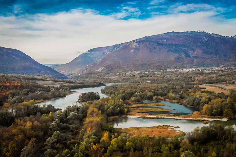 L'Etournel vue du ciel