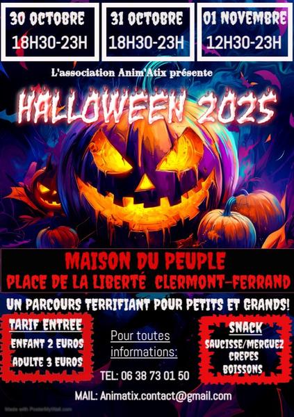 Halloween 2025 | Maison du Peuple