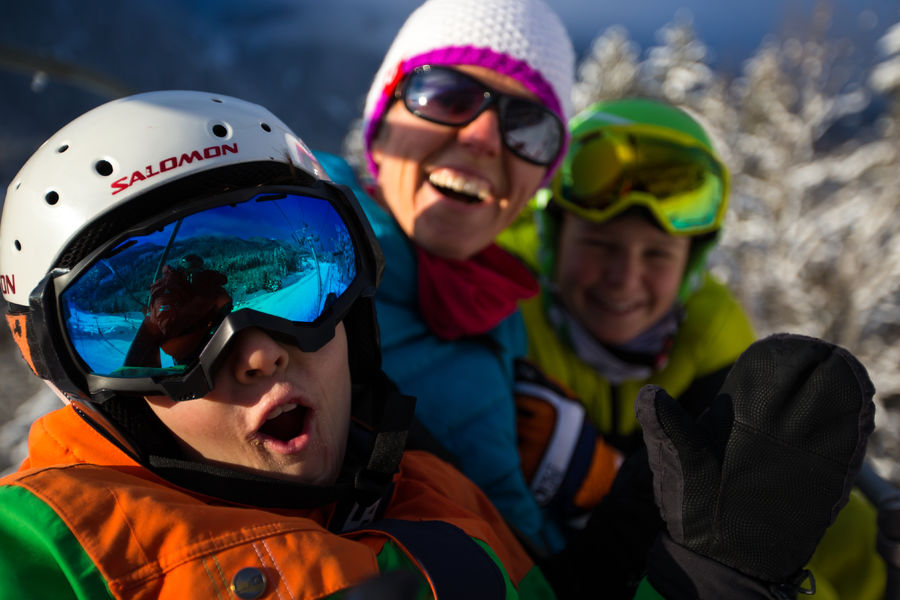 Télésiège au domaine skiable des Planards