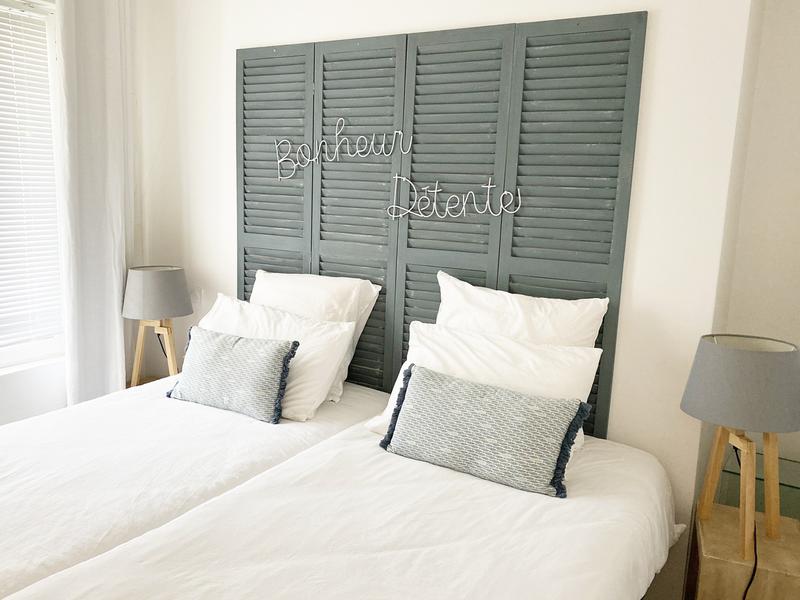 Chambre lits simples