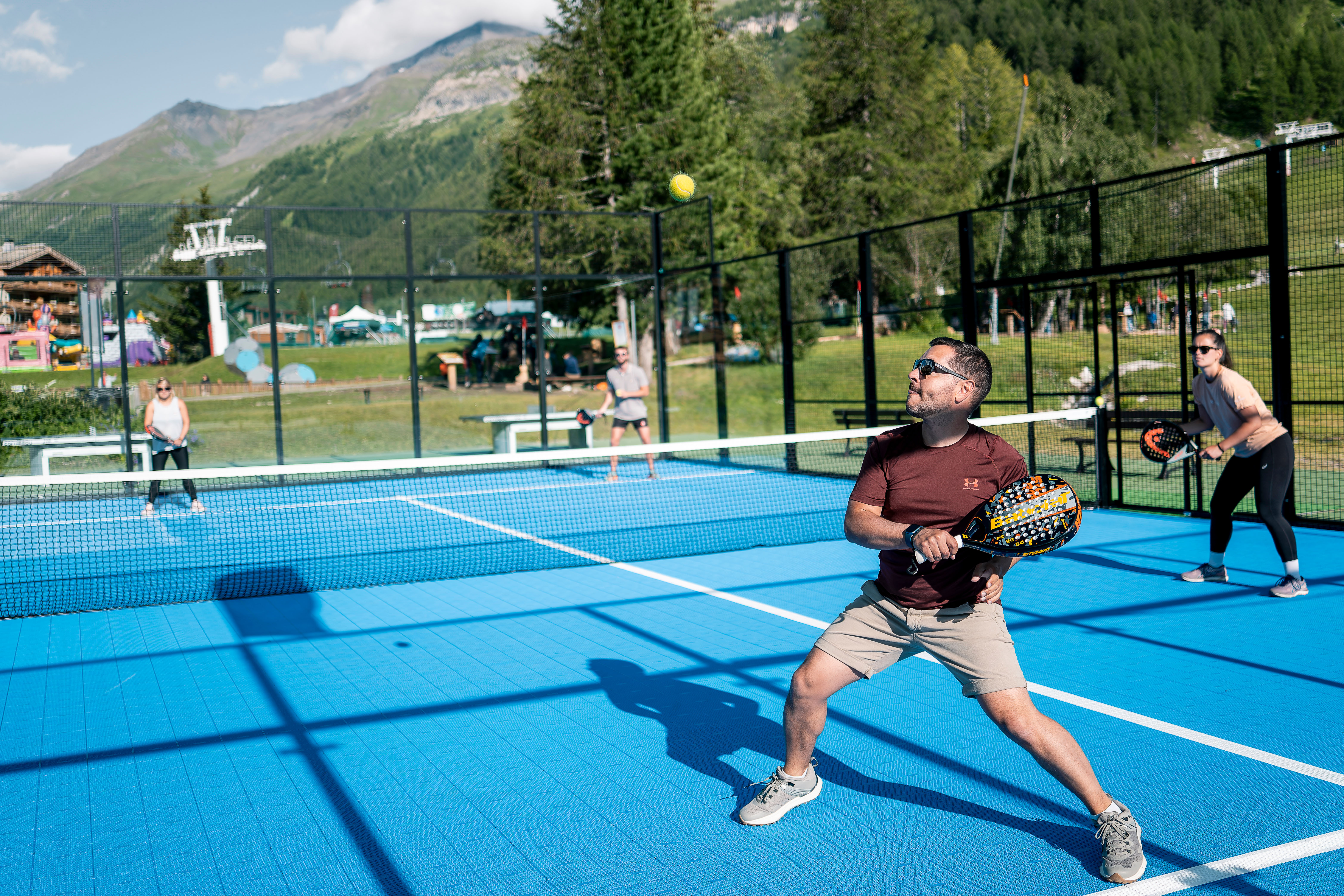 Terrain de padel tennis_Val-d'Isère