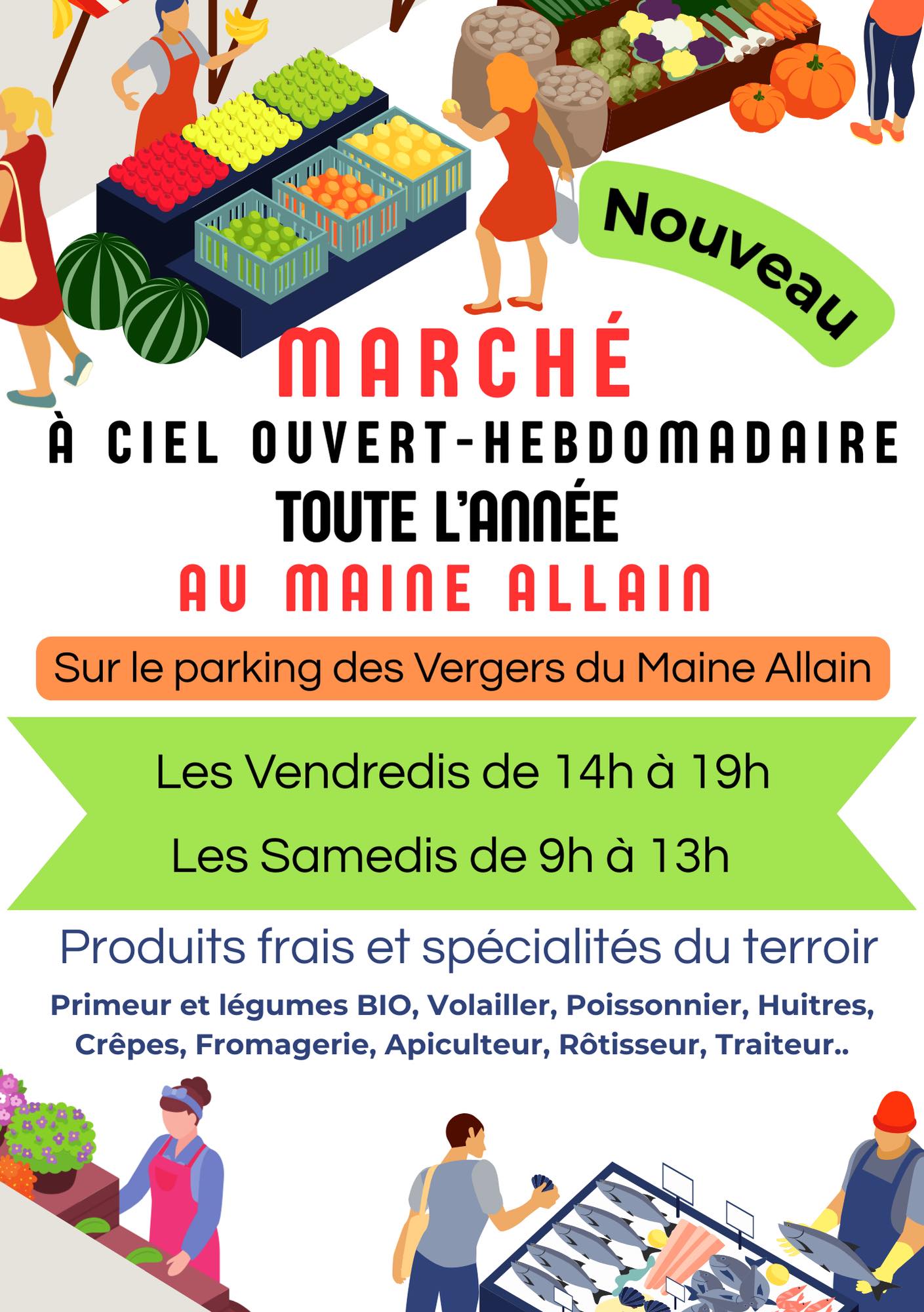 Marché du Maine Allain