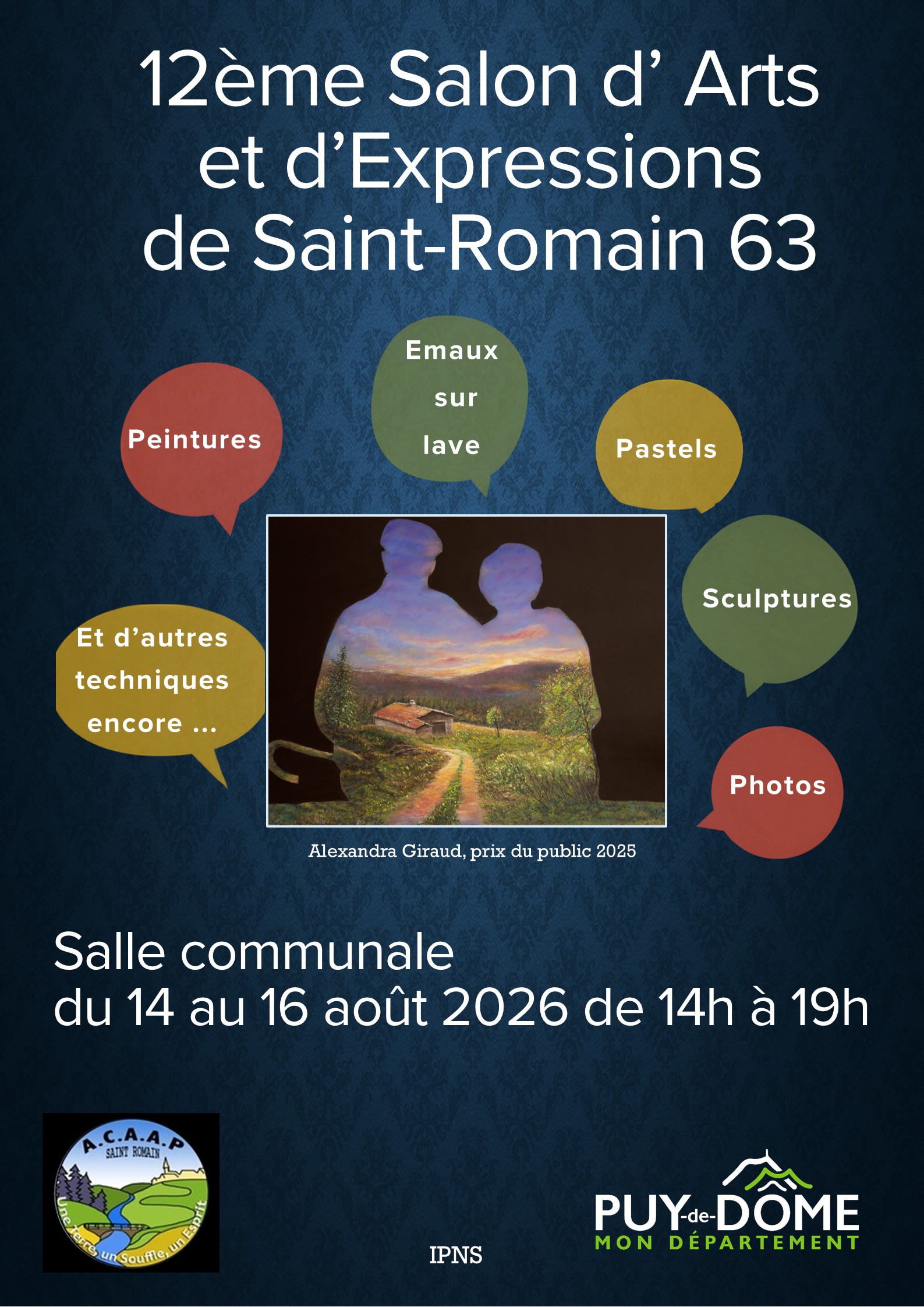 12e Salon d&rsquo;arts et d&rsquo;expressions