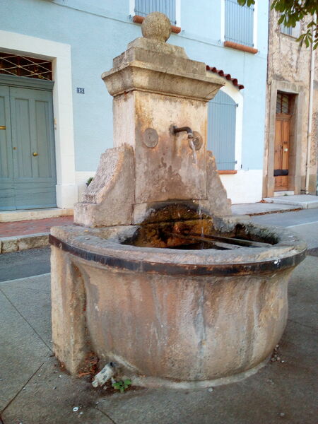 Fontaine Georges Clémenceau - Aups