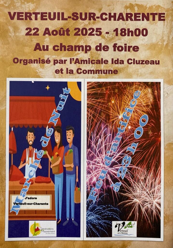 Marché de nuit_Verteuil-sur-Charente