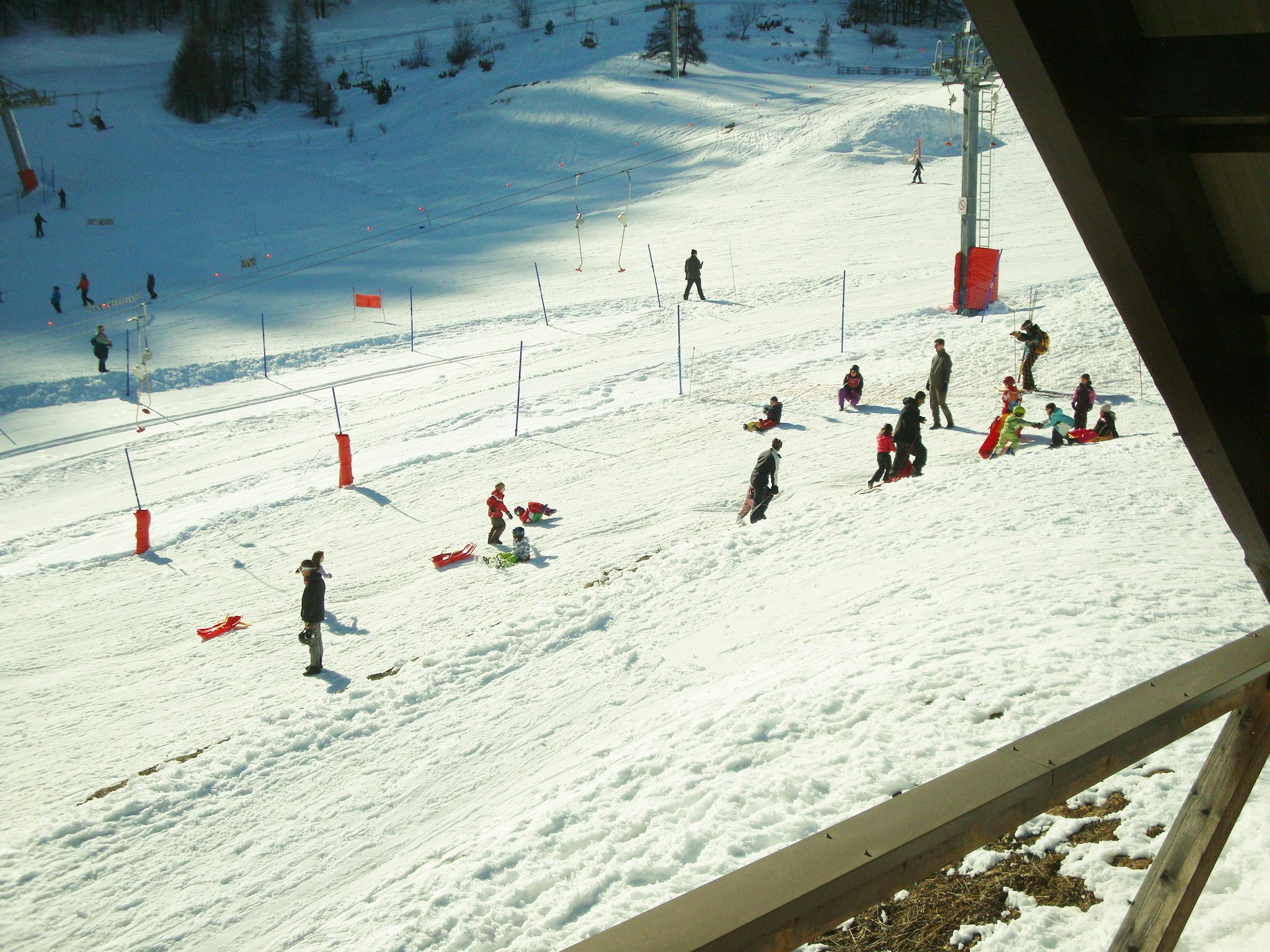 Vue Balcon en hiver - Les Aurans 335M RÉALLON