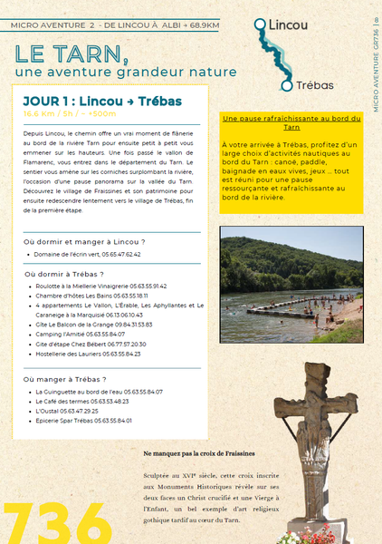 Micro Aventures sur le GR736 - De Lincou à Trébas