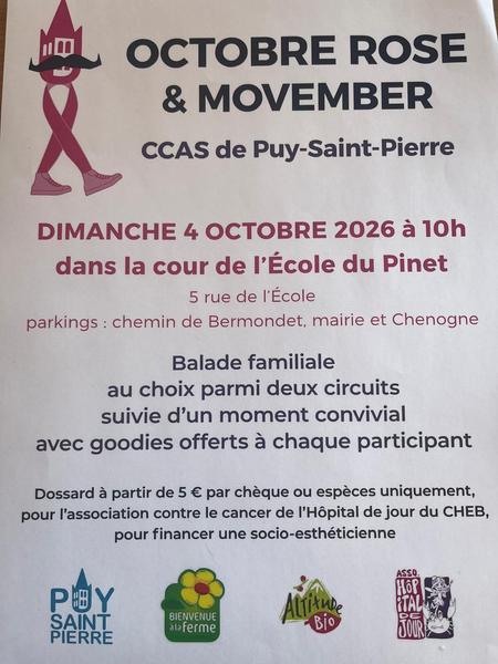 Octobre rose & Movember