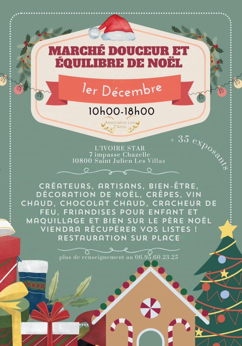 Marché douceur et équilibre de Noël