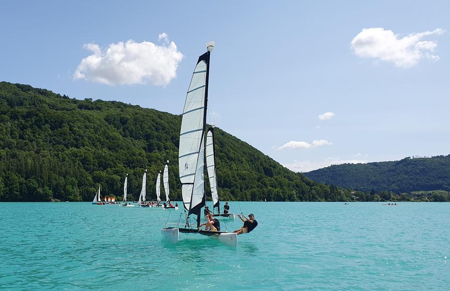 Challenge voile en catamaran