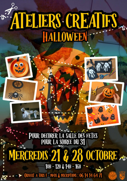 Atelier décos d'Halloween