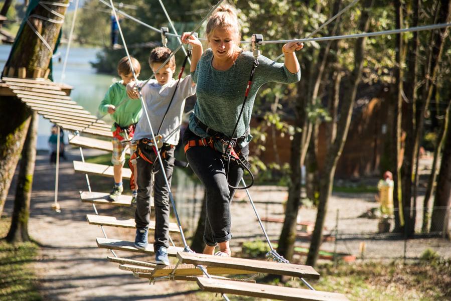 Accrobranche chez Passy Accro'Lac_Passy