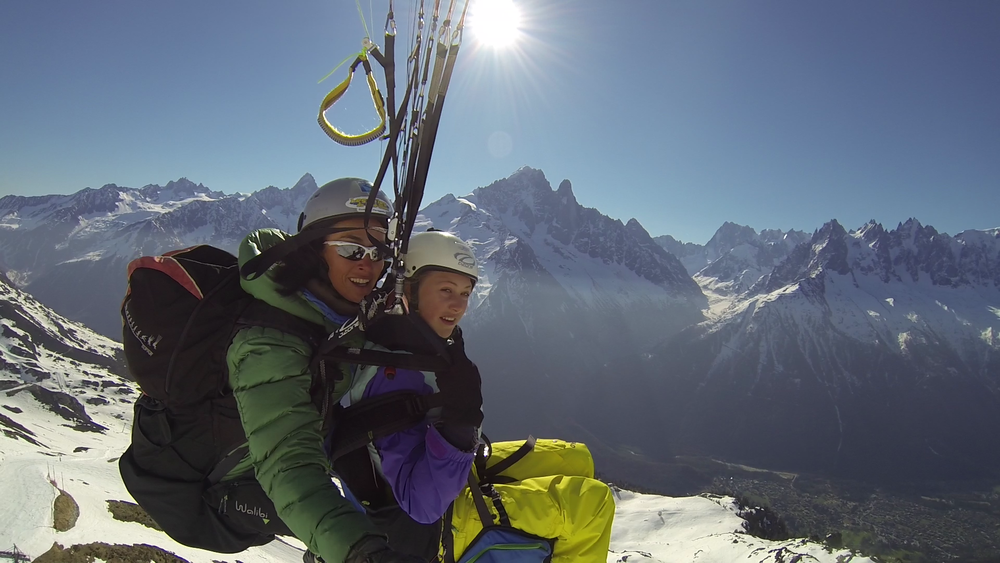 Vol biplace parapente Planpraz