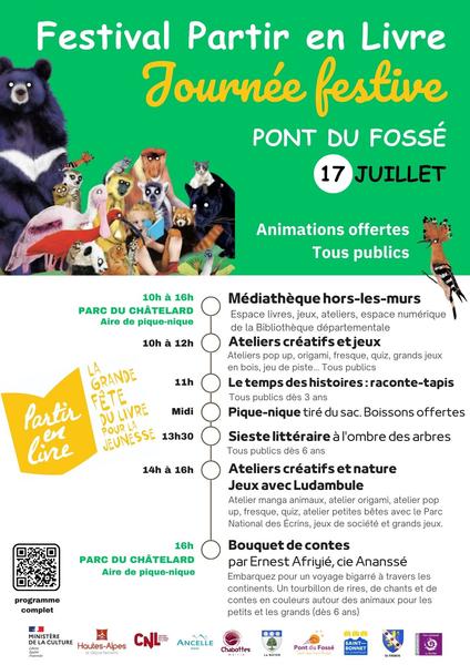 Journée festive Partir en Livre_Saint-Jean-Saint-Nicolas - © Médiathèque Pont du Fossé Journée festive Partir en Livre_Saint-Jean-Saint-Nicolas - © Médiathèque Pont du Fossé