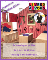 Exposition de Géraldine Alibeu "La montagne en tête"