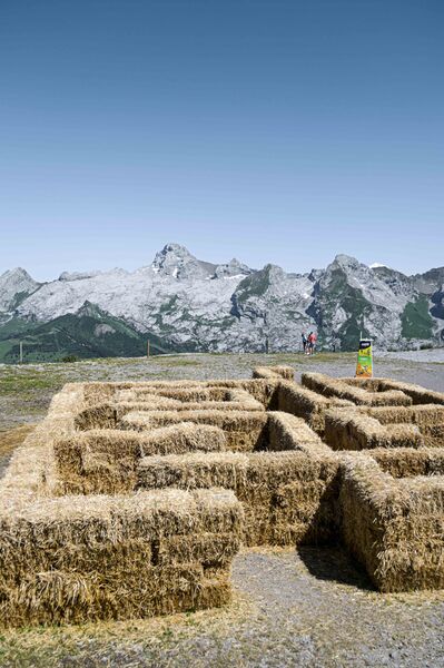 labyrinthe au sommet