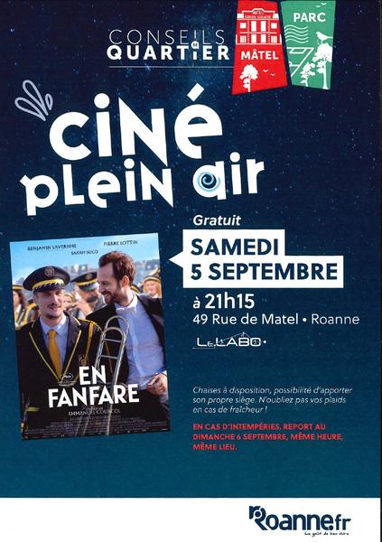 Ciné plein air au Labo_Roanne
