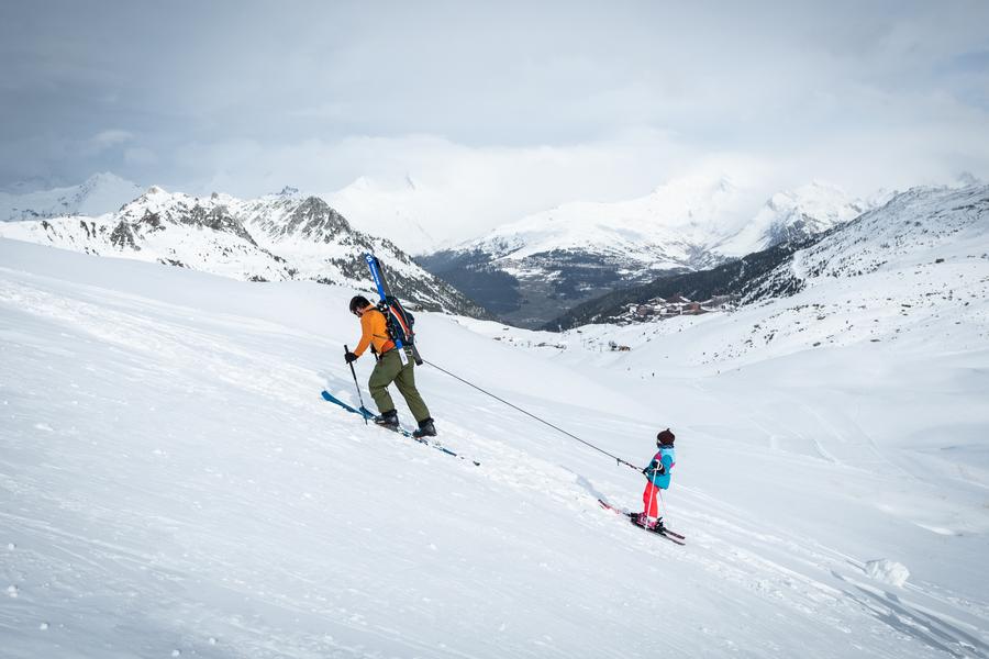 La Première "Montée" Les Arcs