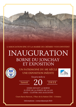 Inauguration de la borne du Jonchay à Crémieu_Crémieu