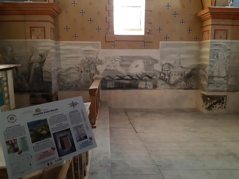 Visite guidée de la chapelle Saint-Benoît_Avrieux