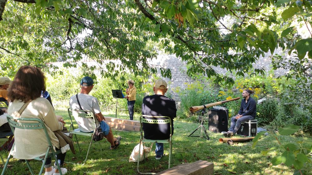 Lectures au potager