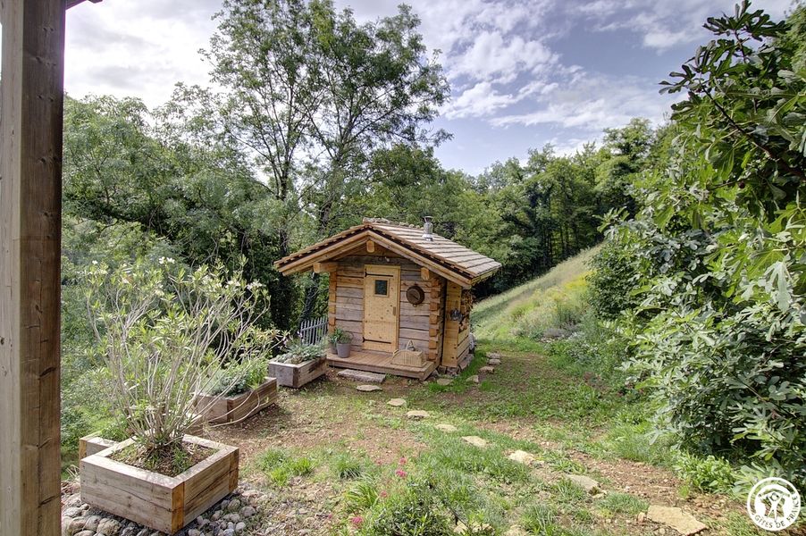 Le sauna en bois massif