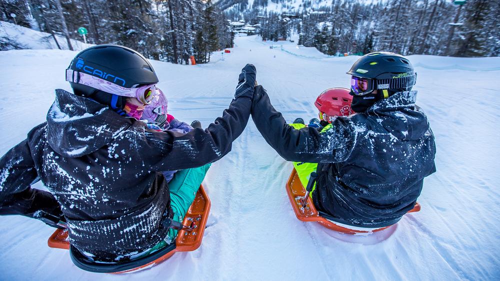descente en luge - © OT VARS