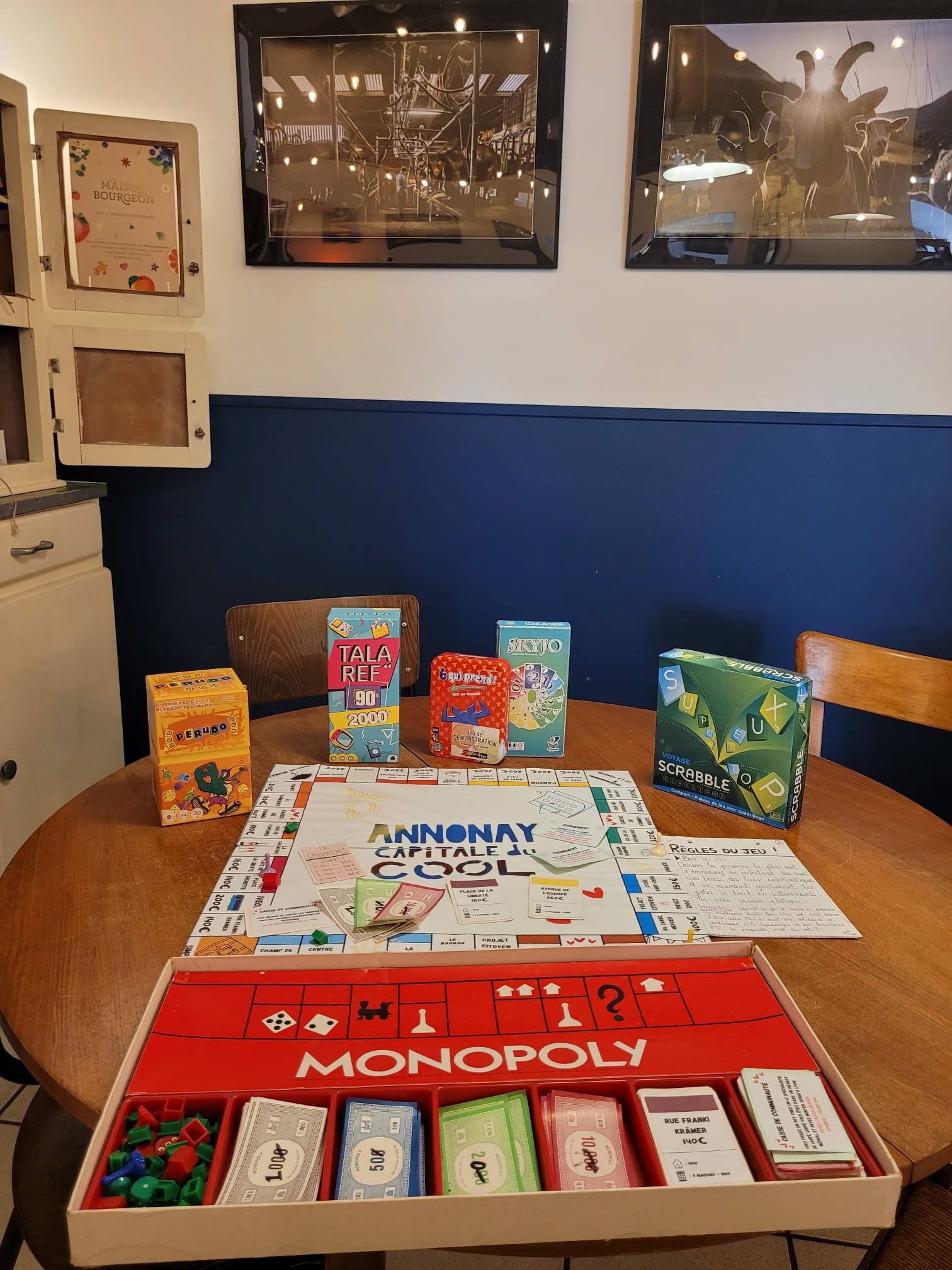 Pause gourmande et jeux de société chez Frangin Frangine_Annonay