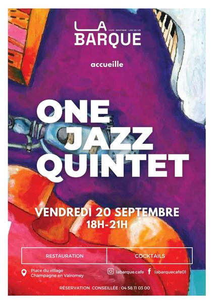 http://Concert%20One%20jazz%20Quintet%20à%20la%20Barque