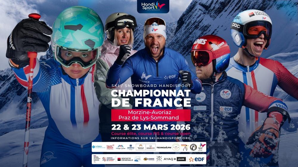 Championnat de France Ski & Snowboard Handisport 2026_Avoriaz
