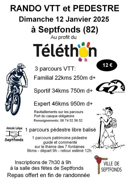 Randonnée VTT et pédestre