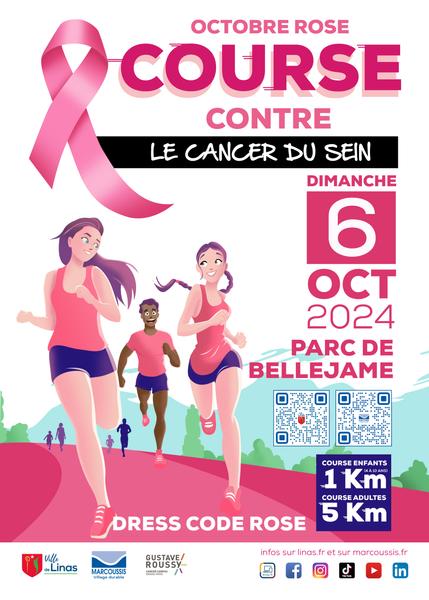 Course pour Octobre Rose Le 6 oct 2024