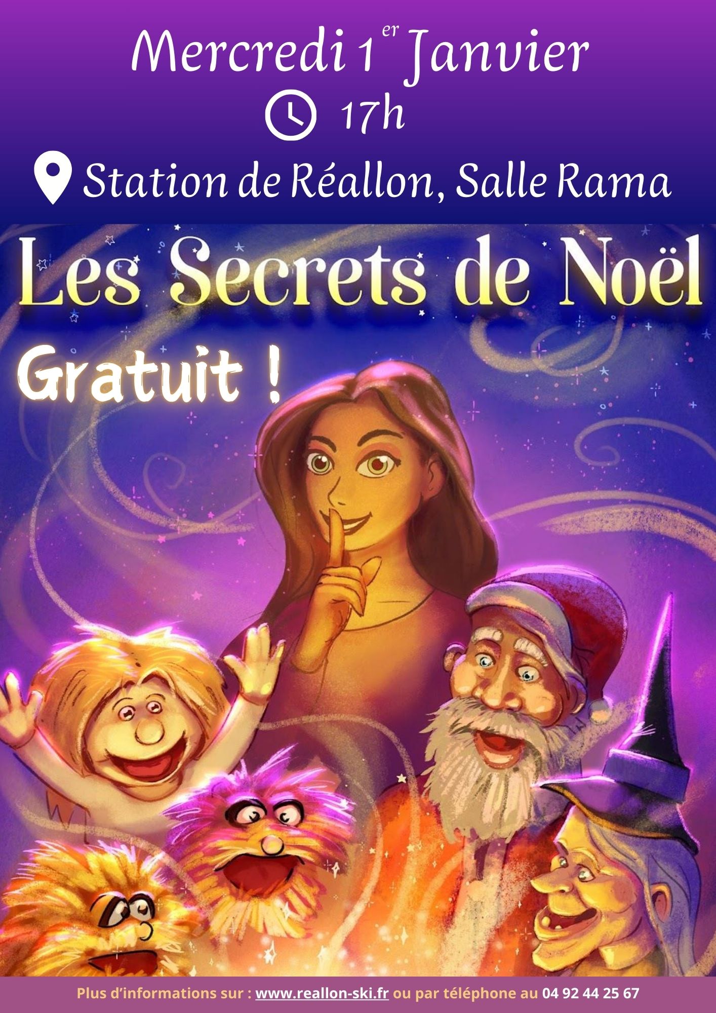 Spectacle - Les secrets de Noël_Réallon