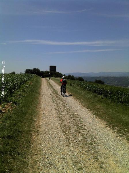 Autour de la tour d'Albon