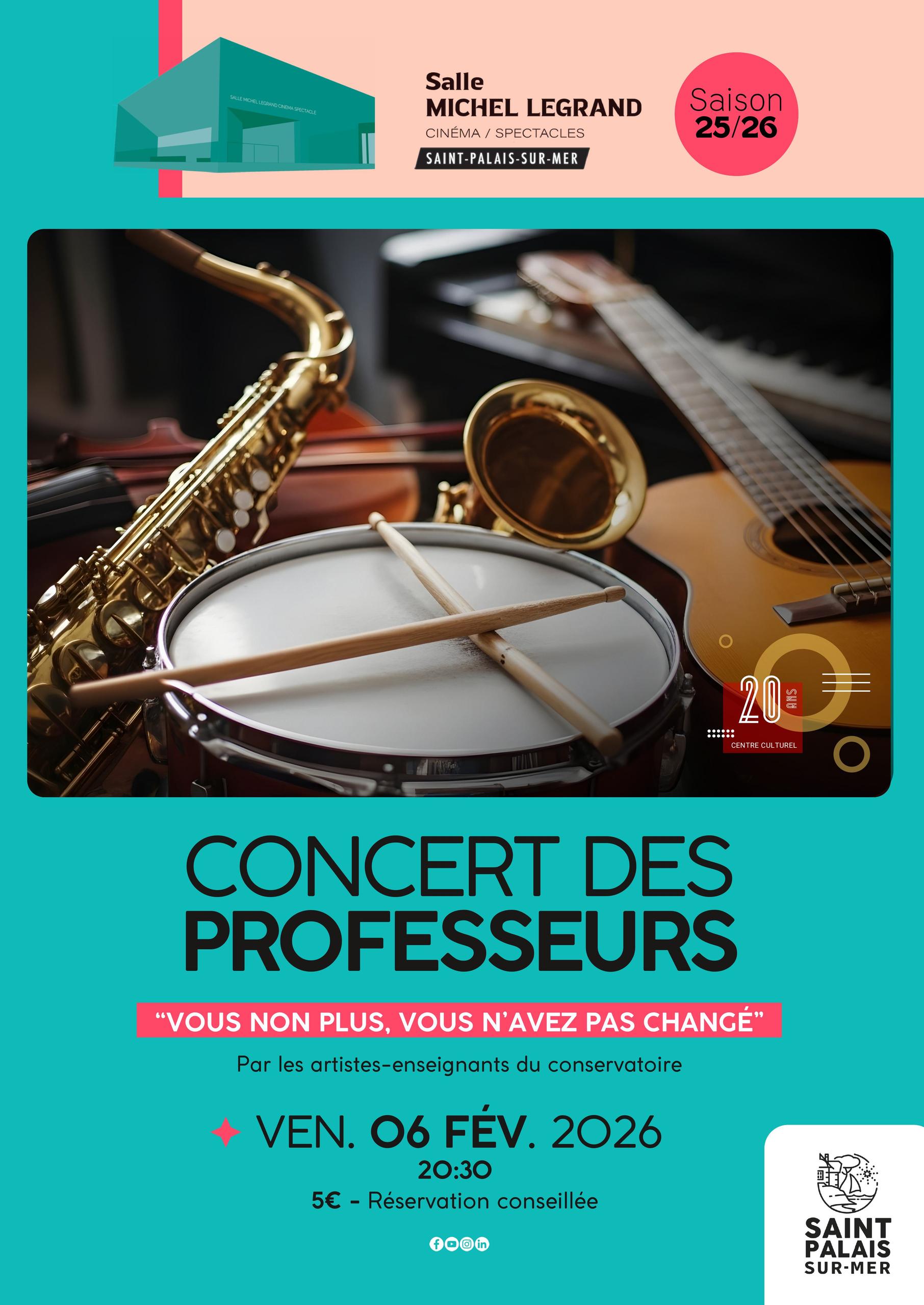 Concert des enseignants du conservatoire