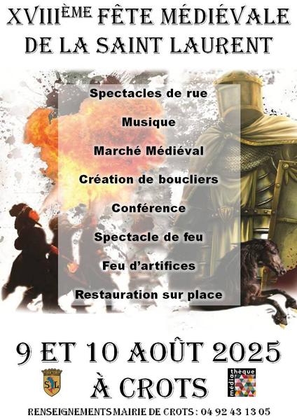 - © Mairie de Crots Médiévales - © Mairie de Crots