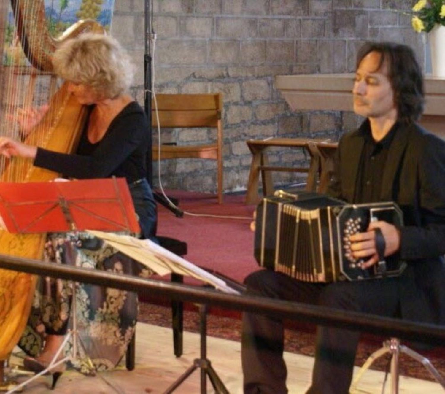 « Duo Encuentro » harpe & bandonéon, Marielle Nordman & Eduardo Garcia - Sérénades en Baronnies