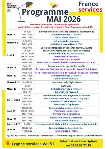 Atelier numérique - France Services 81