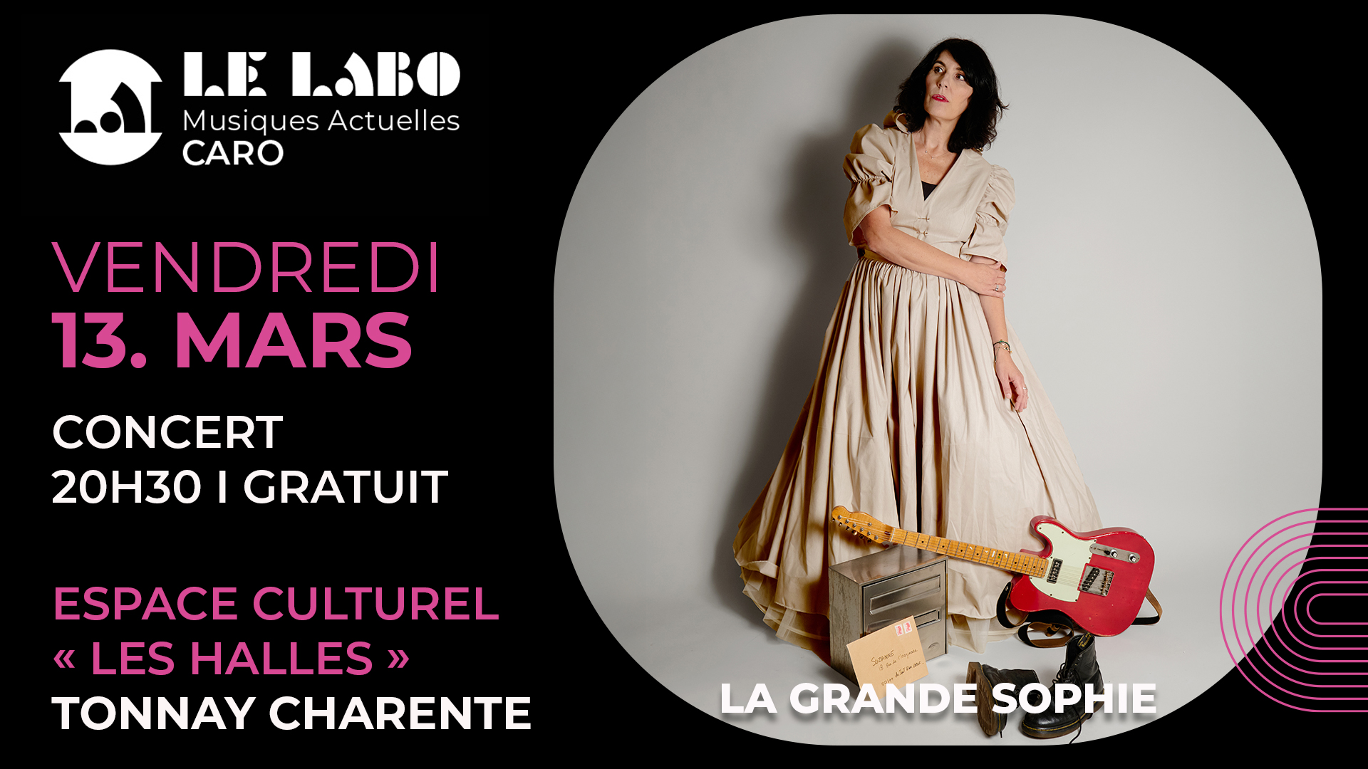 Concert : La grande Sophie, tous les jours Suzanne